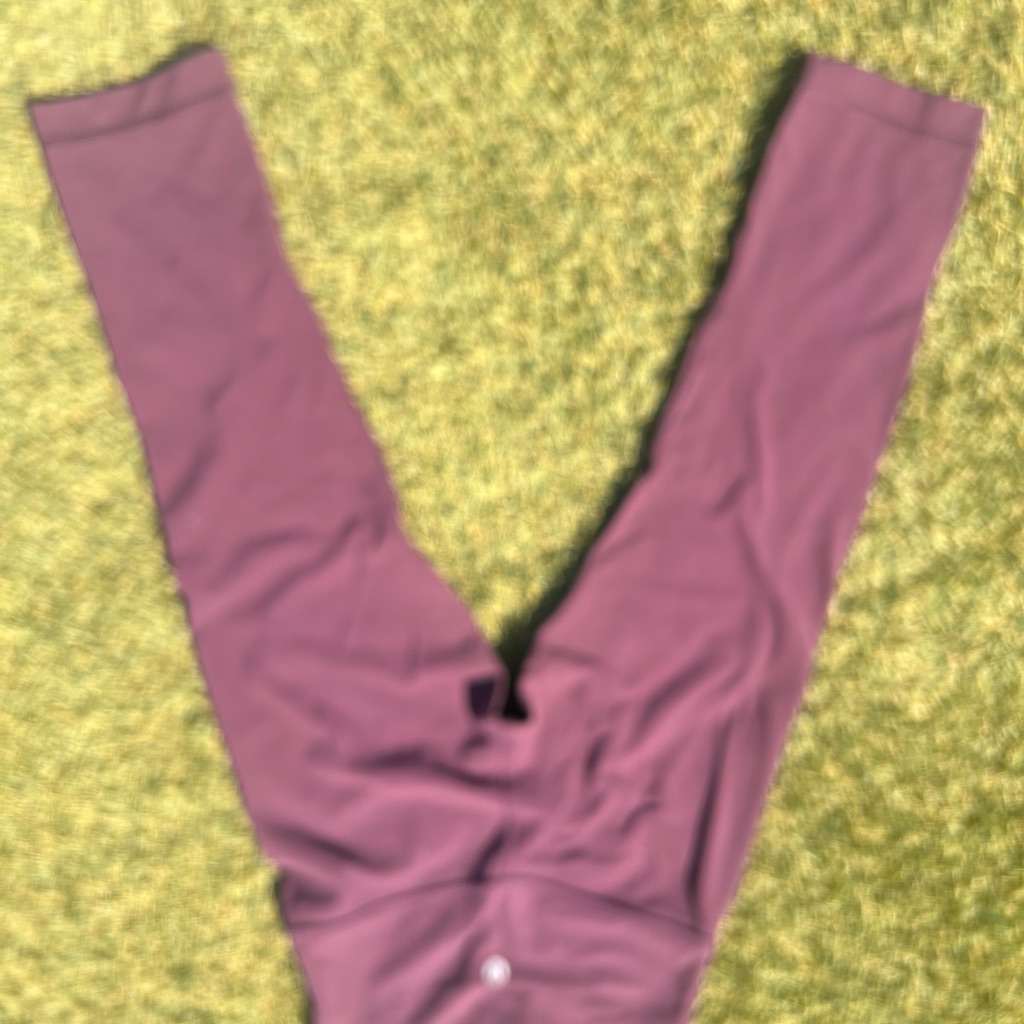 Lululemon Cropped Purple Leggings Size 6